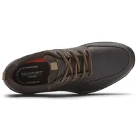 XCS Spruce Peak Brown Waterproof Leather Lace-Up Walking Shoe