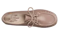 Bounce Mocha Leather Lace-Up Mocassin