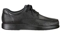 Bout Time Black Leather Lace-Up Loafer