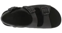 Bravo Black Bear Leather Heel Strap Sandal