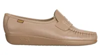 Classic Mocha Leather Slip-On Loafer