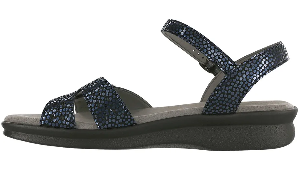 Duo Navy Perla Strap Sandal