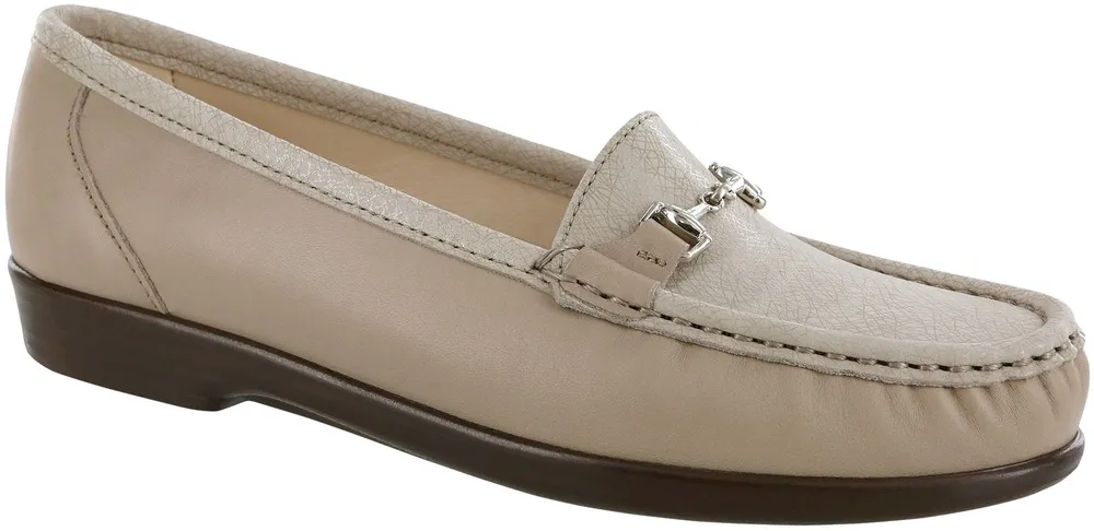 Metro Taupe Linen Web Slip On Loafer