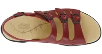 Mystic Ruby Leather Slingback Sandal