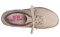 Walk Easy Sage Nubuck Leather Walking Shoe