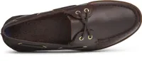 Men's Authentic Original Amaretto Brown Two-Eye Boat Shoe