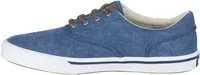 Striper II CVO Salt Washed Navy Canvas Lace-Up Sneaker