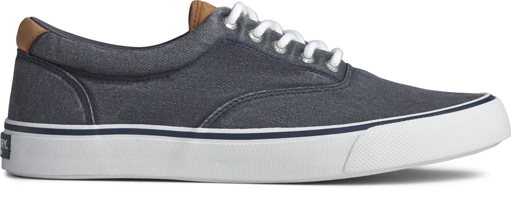 Striper II CVO Navy Canvas Lace-Up Sneaker