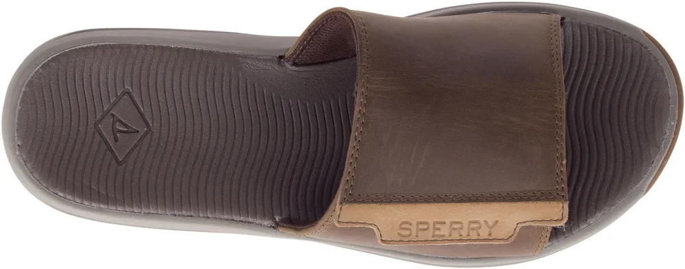 Whitecap Brown Slide Sandal