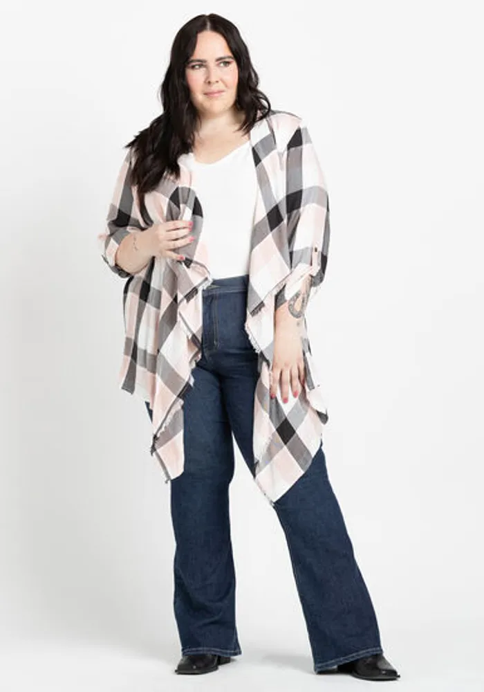 Women's Plaid Wrap