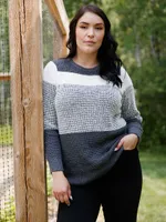 Women's Colour Block Sweater