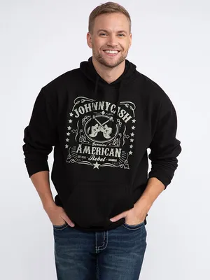 Johnny Cash American Rebel Hoodie