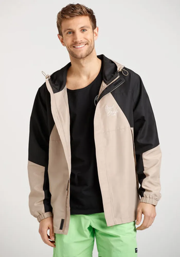 Men's Colour Block Windbreaker