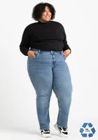 Women's Plus 90's Fashion Straight