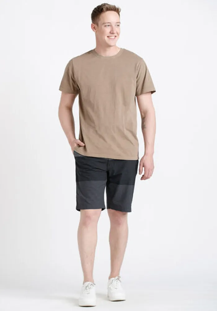 Men's Tonal Colour Block Short