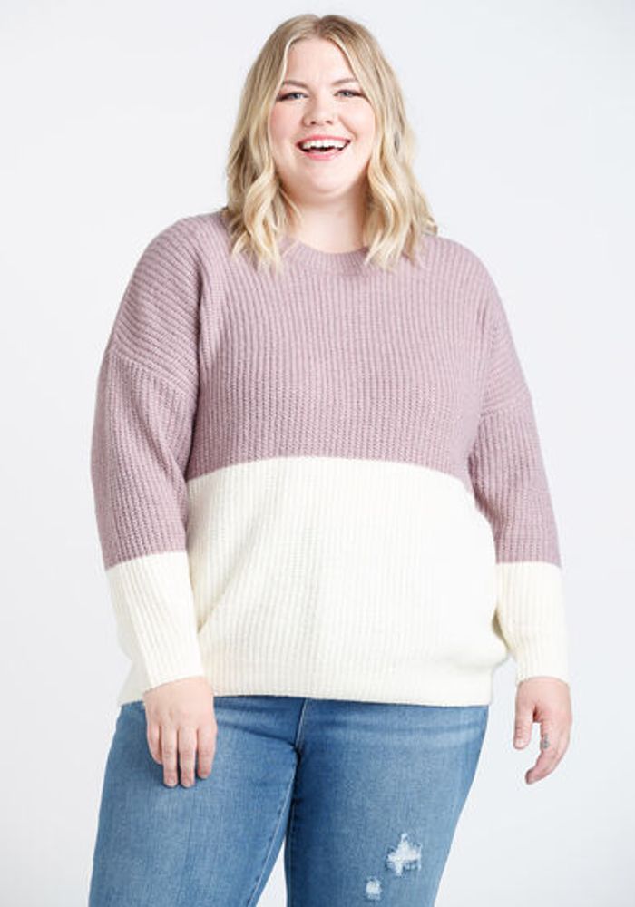 Women's Colour Block Sweater