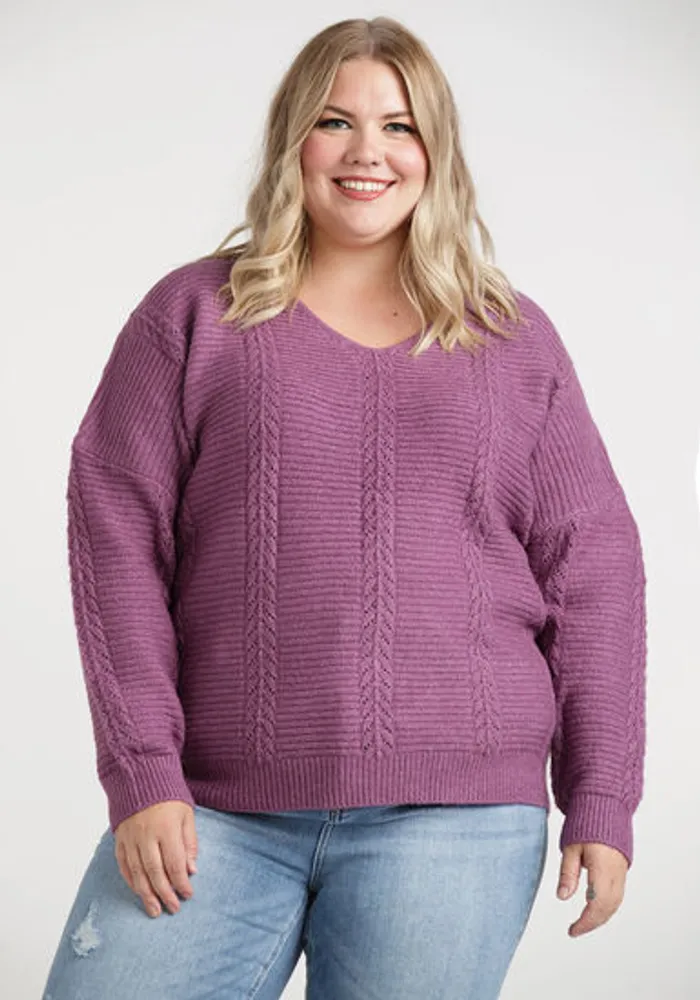 Women's Cable Knit Sweater