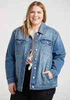 Women's Boyfriend Denim Jacket