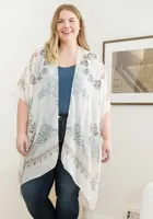 Women's Medallion Print Wrap