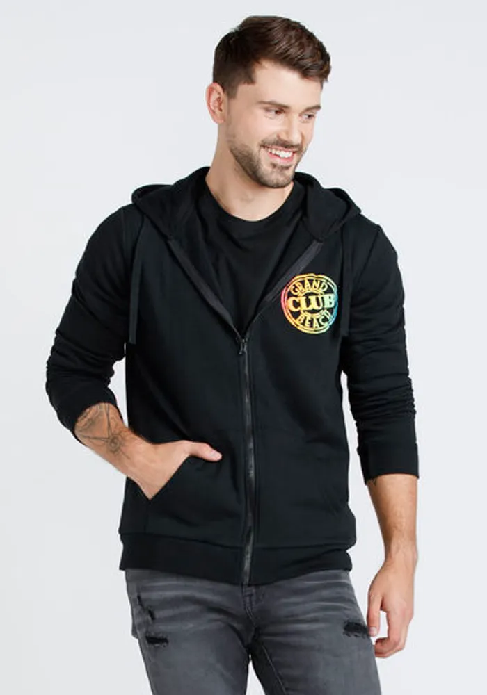 Men's Zip Front Hoodie