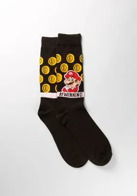 Men's Mario Crew Sock