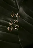 Celestial Gold Earring 3 Pk