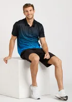 Men's Athletic Ombre Polo Shirt