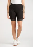 Women's Lace Trim Bike Short