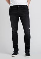 Men's Washed Black Skinny Jeans