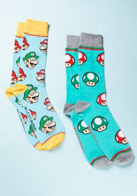 Men's Mario Crew Socks