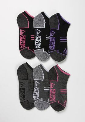 Women's 6Pk Trainer Socks