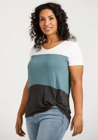 Women's Colour Block Top