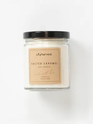 Salted Caramel Candle Jar