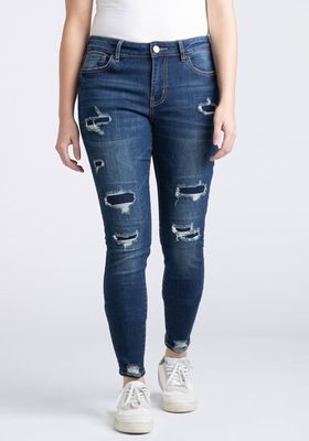 Women's Ripped Skinny Jeans