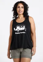 Women's Happy Camper Racerback Tank