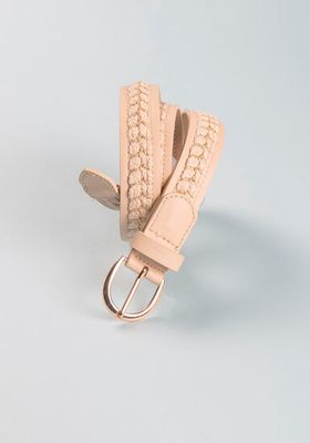 Women's Braided detail belt