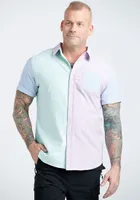 Men's Colour Block Shirt