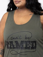 Women's Can't Be Tamed Racerback Tank