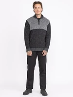 Men's Quarter Zip Sweater