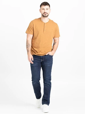 Men's Indigo Relaxed Slim Jeans