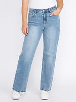 Women's High Rise Wide Leg Jeans