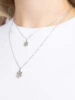 Women's Dainty Snowflake Necklaces