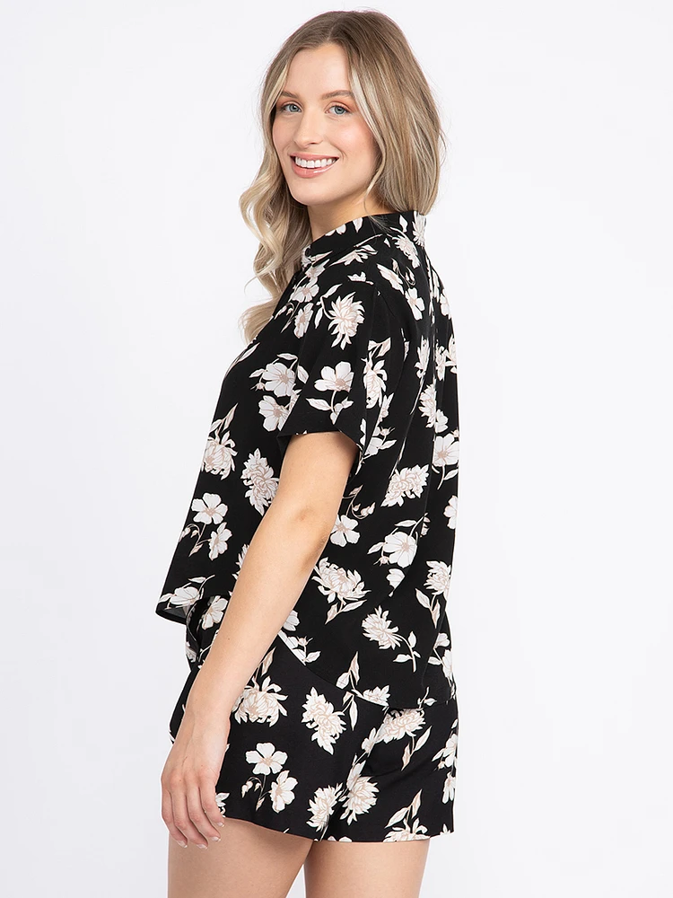 Women's Floral Resort Shirt