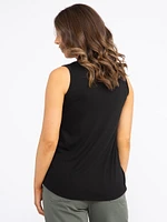 Women's Coffee Scoop Neck Tank