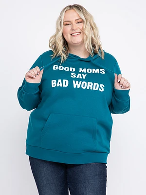 Women's Bad Moms Popover Hoodie