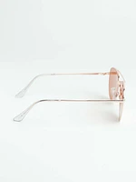 Women's Rose Gold Sunglasses