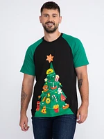 Men's Christmas Tree Tee