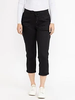 Women's Knit waist Pull-on Cuffed Weekeder Pants