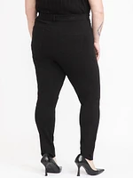 Women's 4 Pocket Pull-on Ponte Skinny Pant