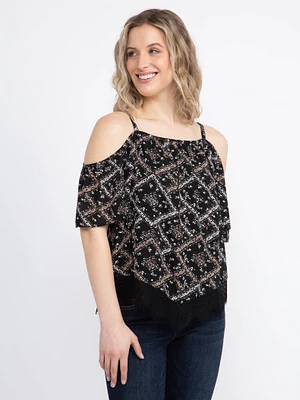 Women's Cold Shoulder Top